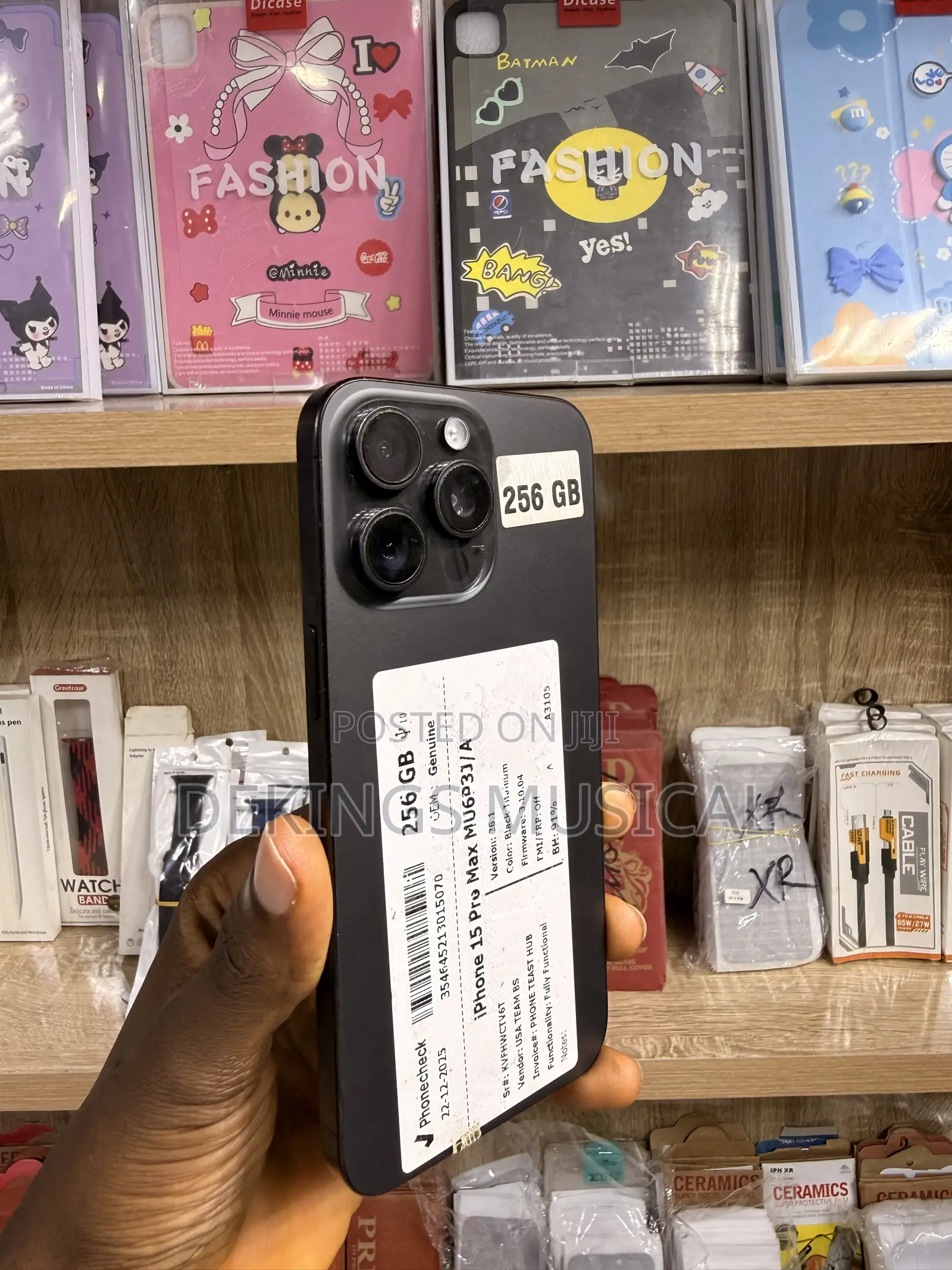Apple iPhone 15 Pro Max 256 GB Black