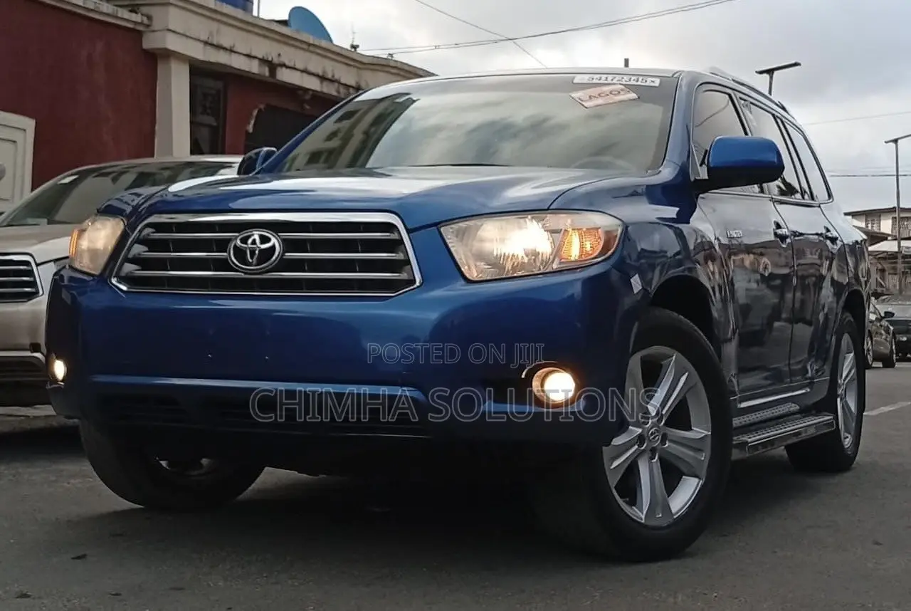 Toyota Highlander 2008 Blue