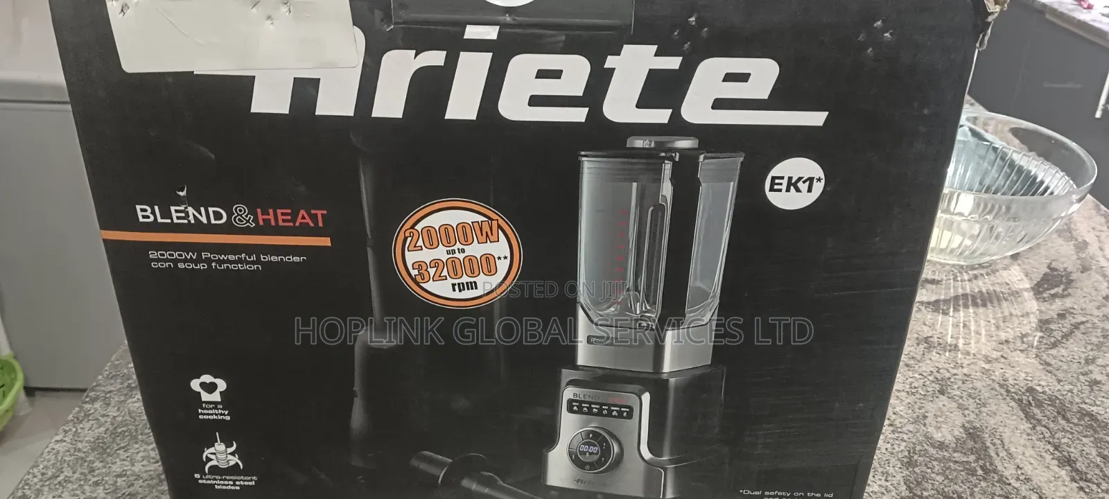 High Quality Ariete Blend & Heat 2000W Powerfut B