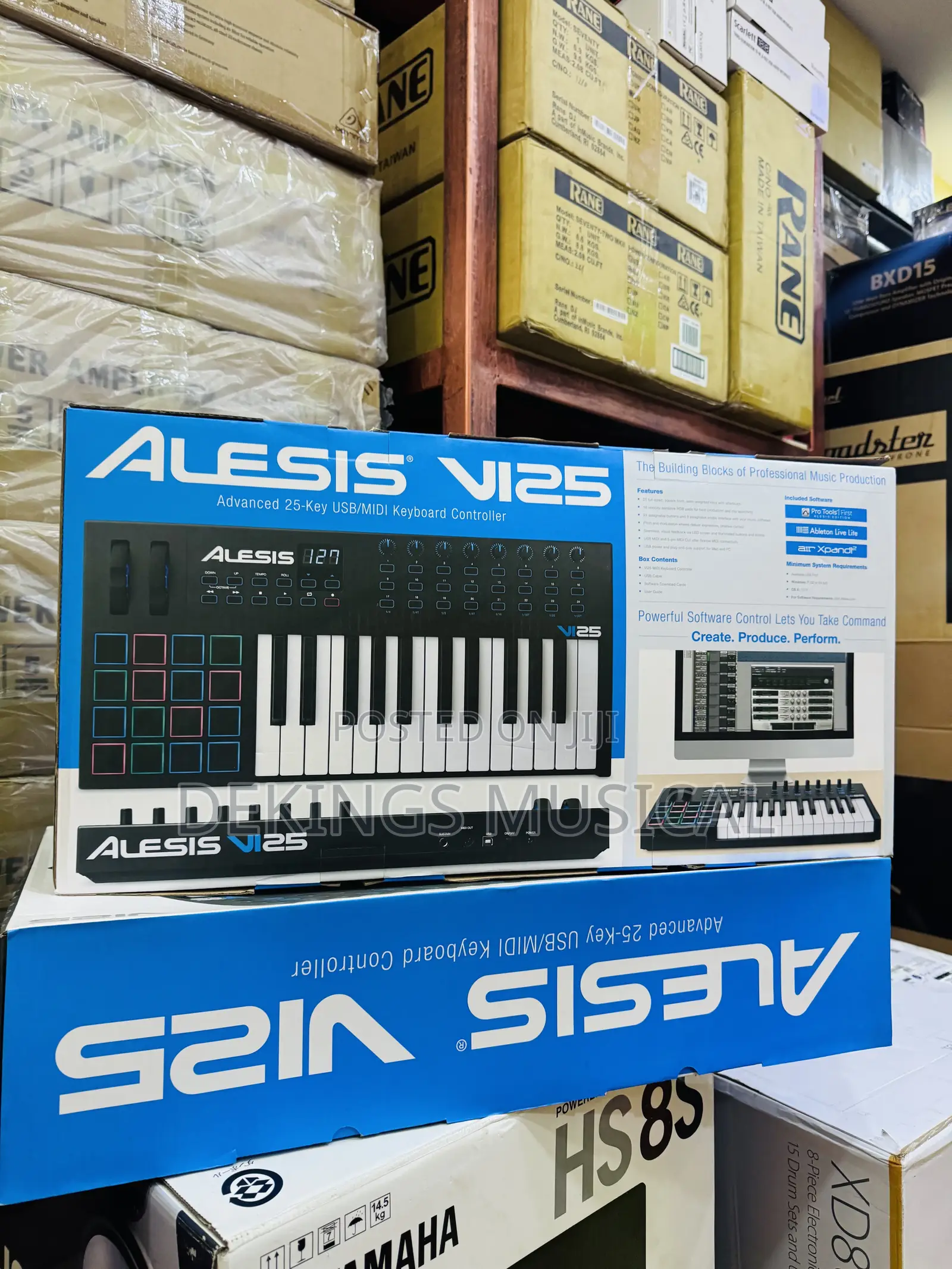 Alesis VI25 25-Key USB/MIDI Keyboard Controller