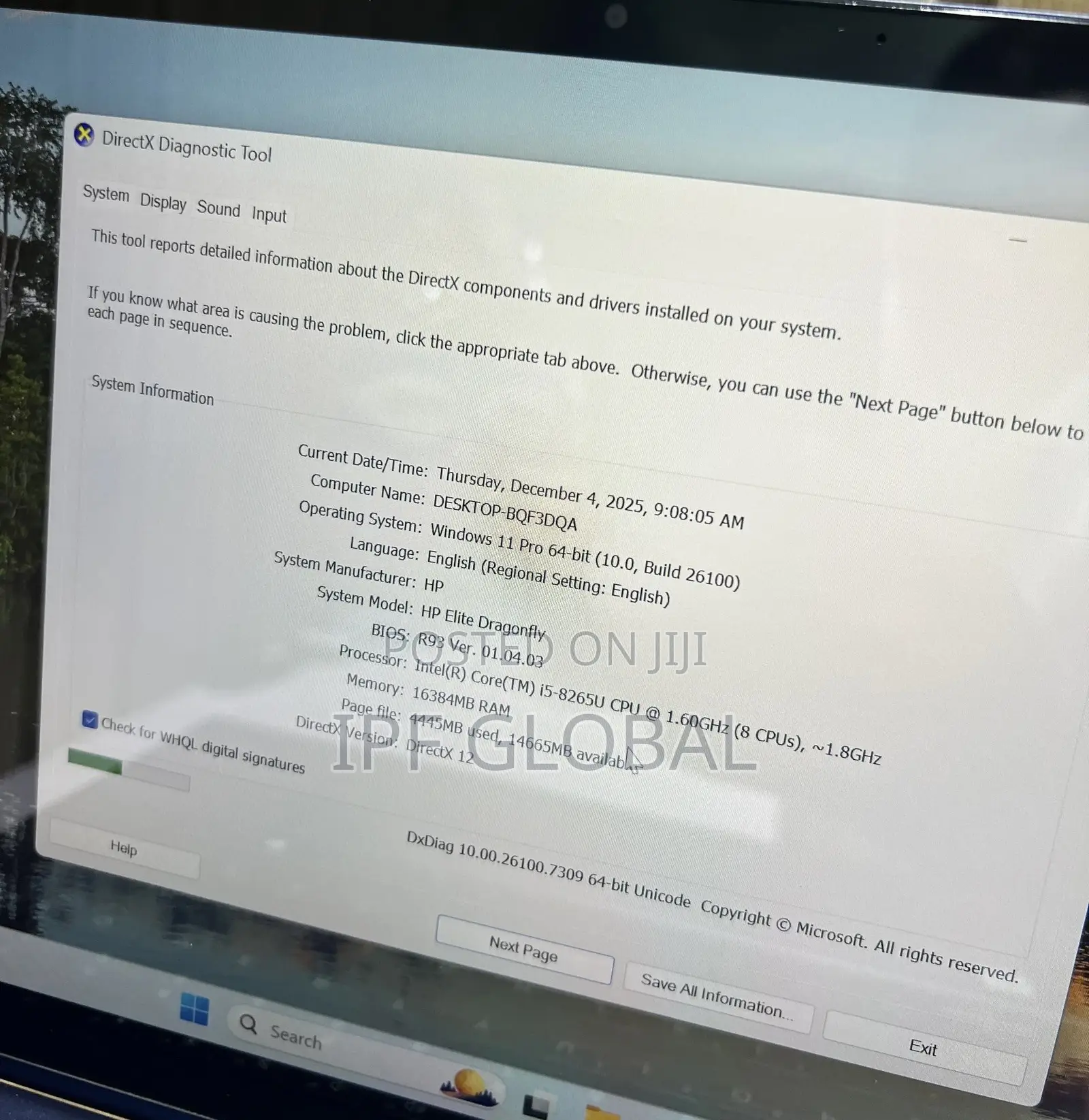 Laptop HP Elite Dragonfly G3 16GB Intel Core i5 SSD 256GB