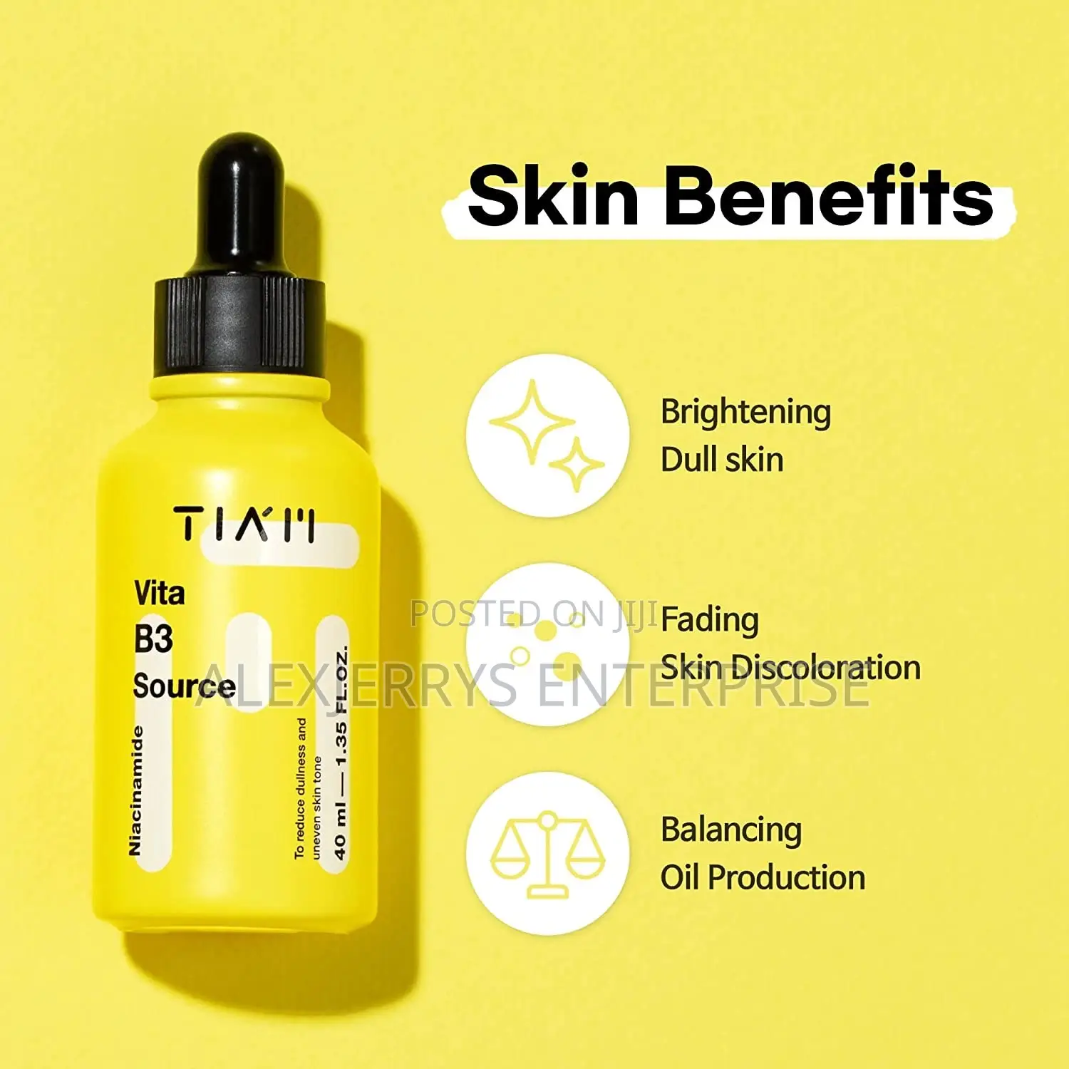 Original Tiam Vita B3 Source Niacinamide Serum– Vitamin B3 Face