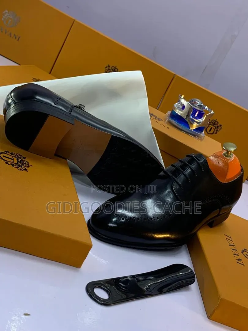 Tuxvani Cap-Toe Brogue Oxford Dress Shoes Size 40-46