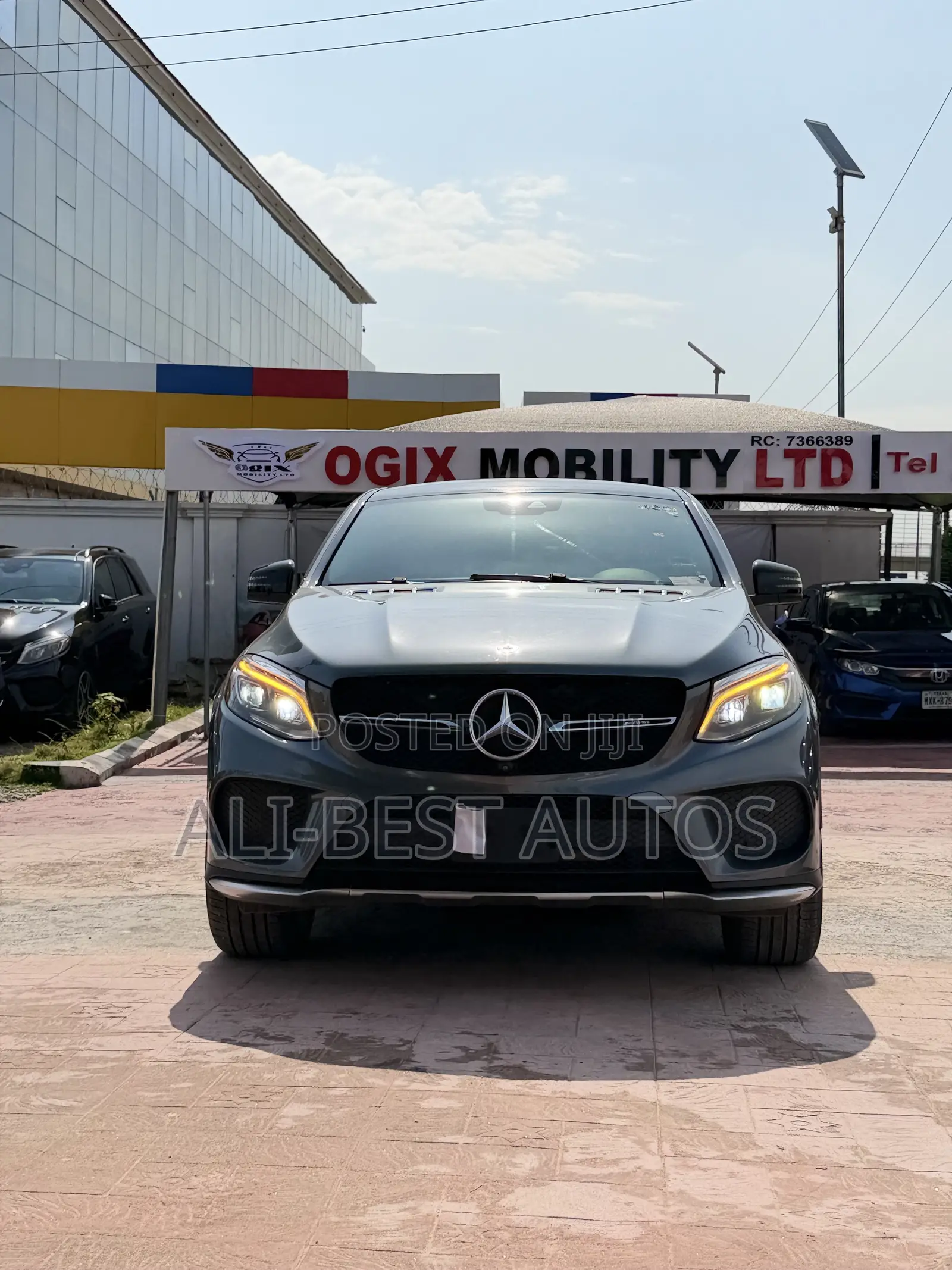 Mercedes-Benz GLE-Class AMG GLE 43 4MATIC 2017 Gray