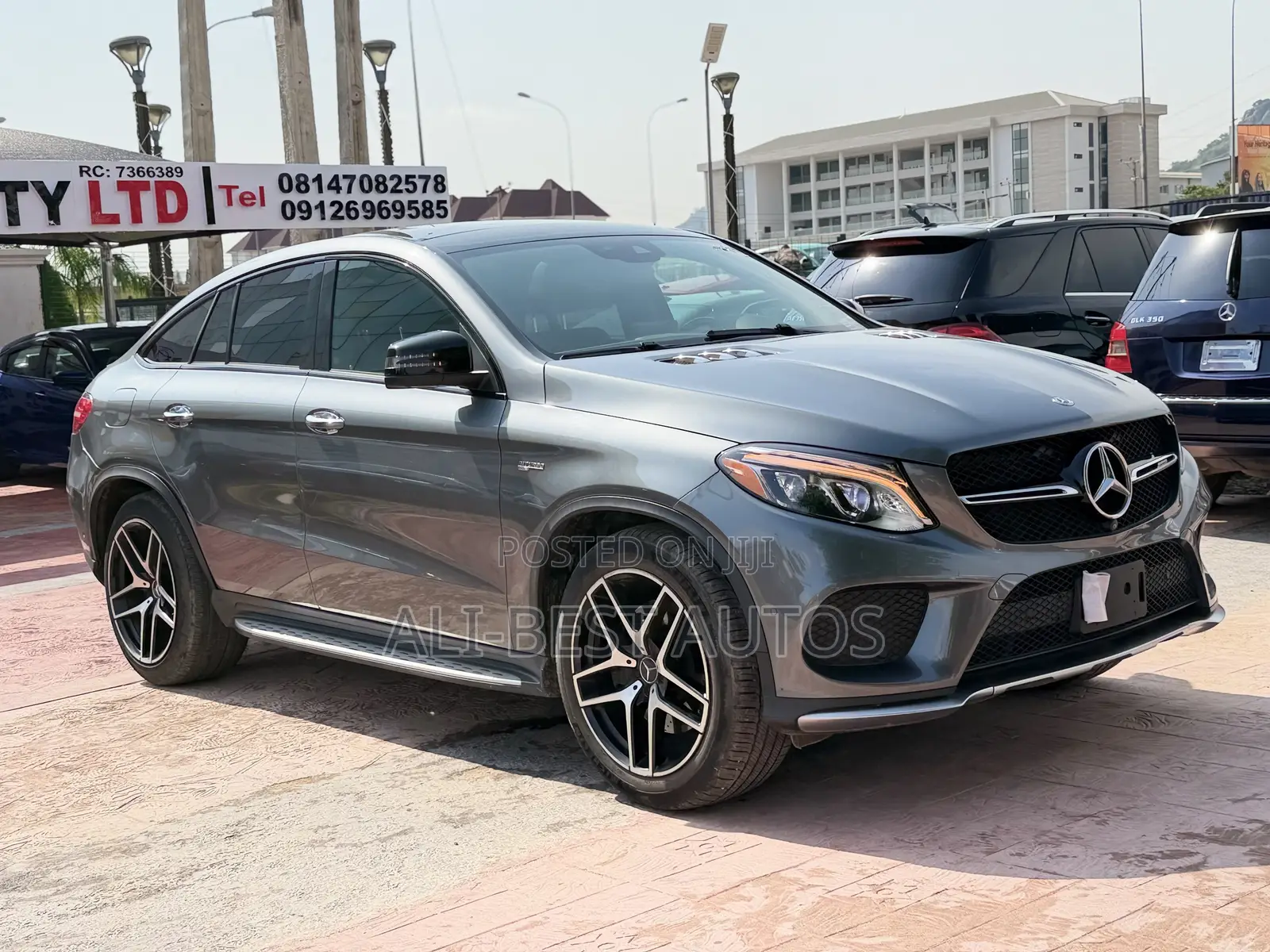 Mercedes-Benz GLE-Class AMG GLE 43 4MATIC 2017 Gray