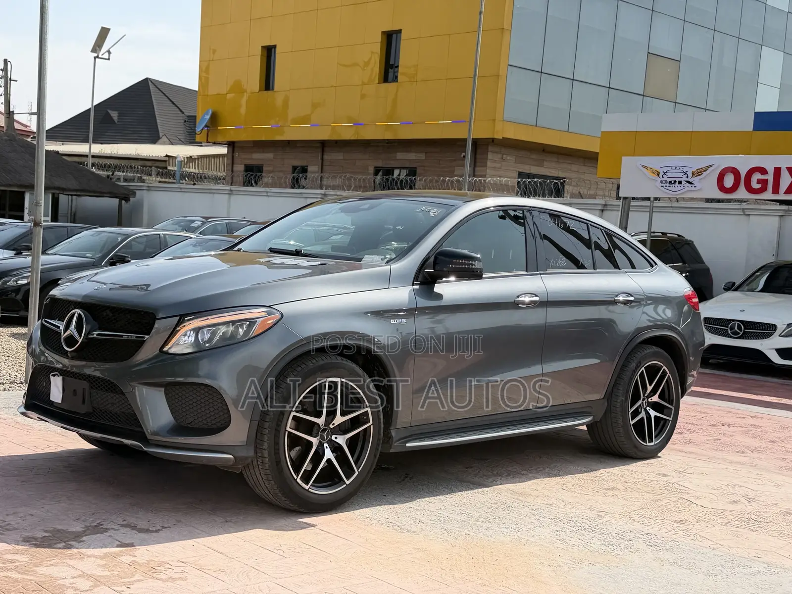 Mercedes-Benz GLE-Class AMG GLE 43 4MATIC 2017 Gray