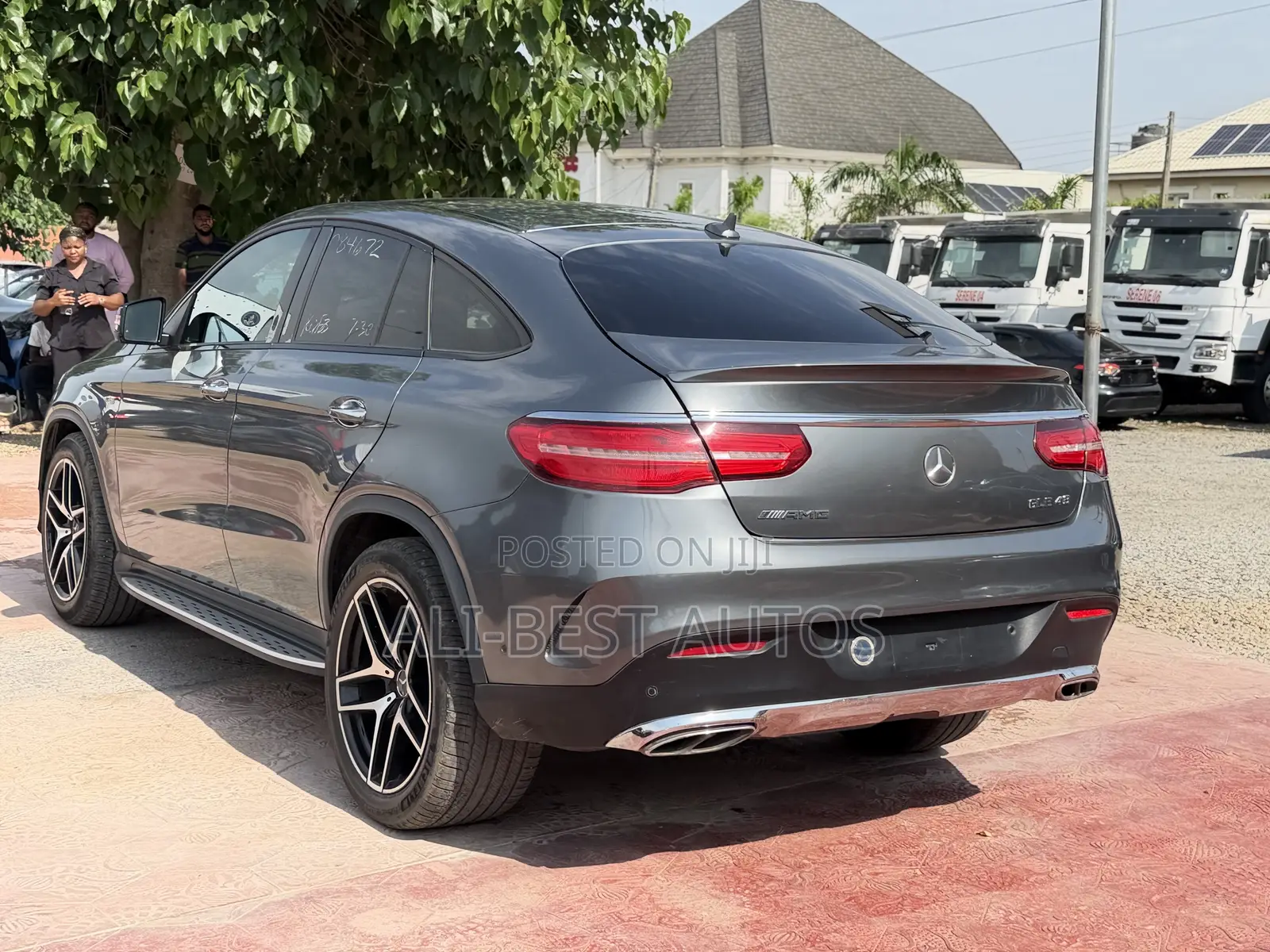 Mercedes-Benz GLE-Class AMG GLE 43 4MATIC 2017 Gray