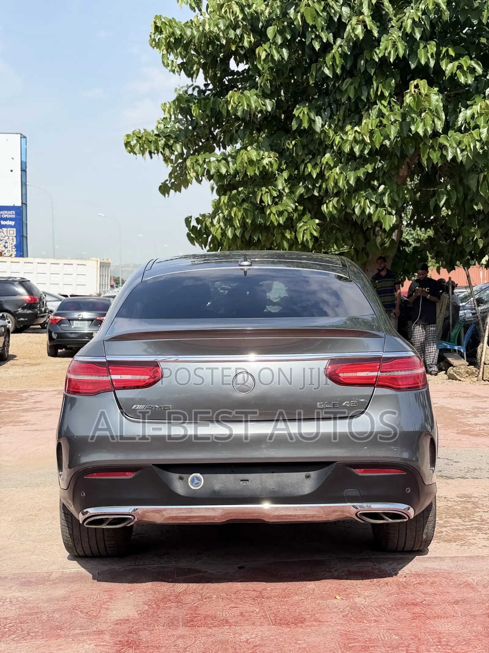 Mercedes-Benz GLE-Class AMG GLE 43 4MATIC 2017 Gray