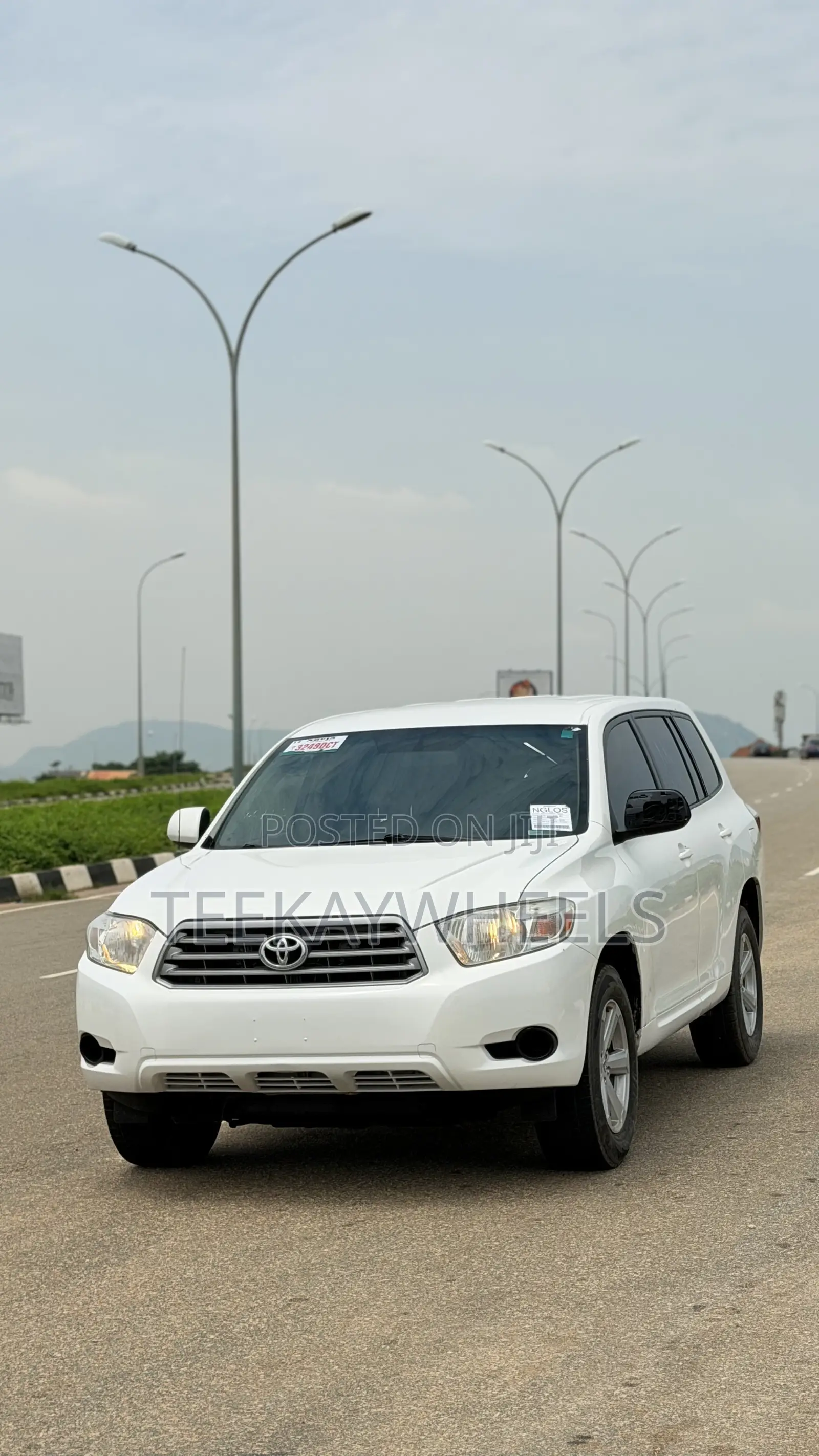 Toyota Highlander Limited 2008 White