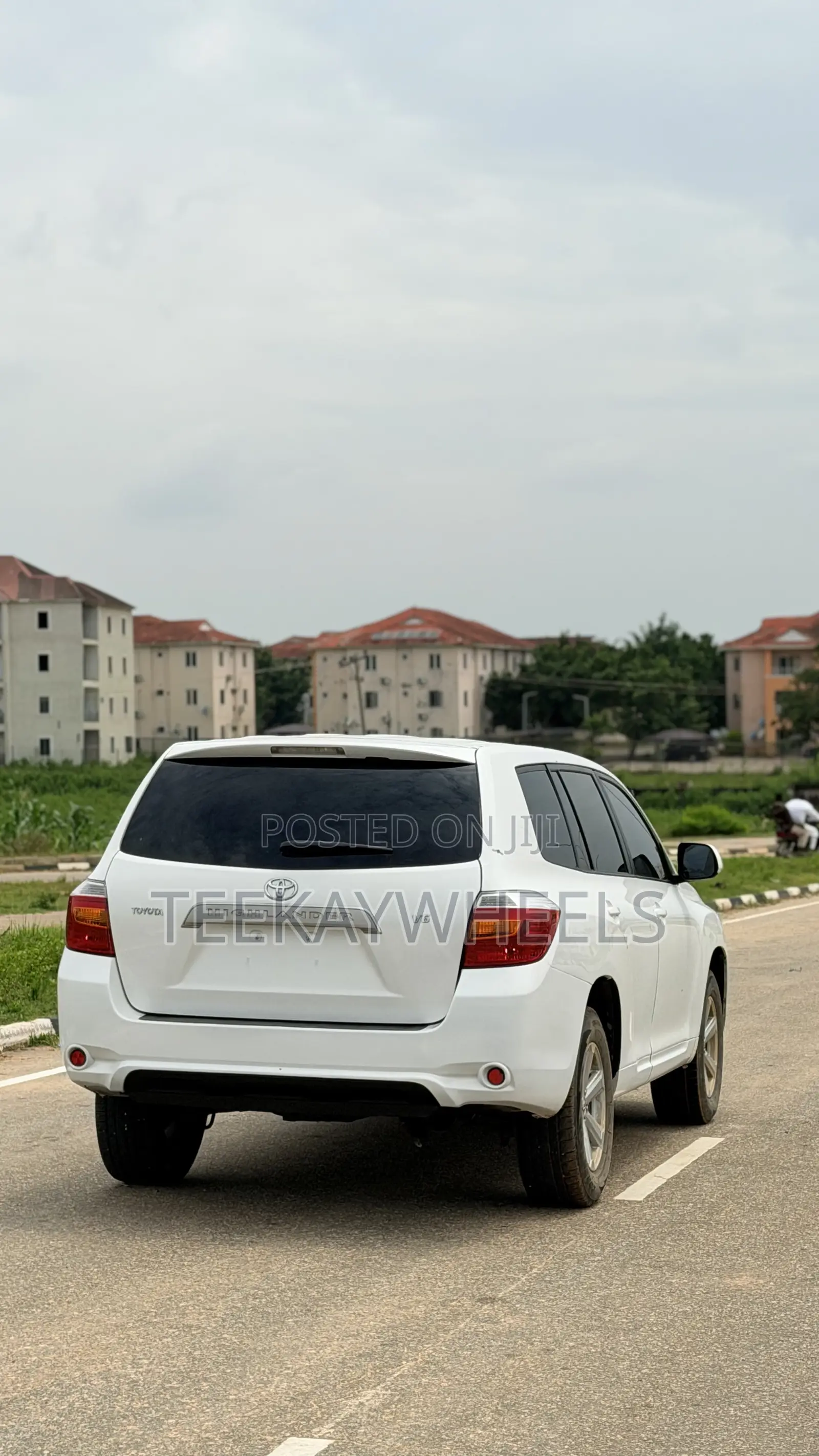 Toyota Highlander Limited 2008 White