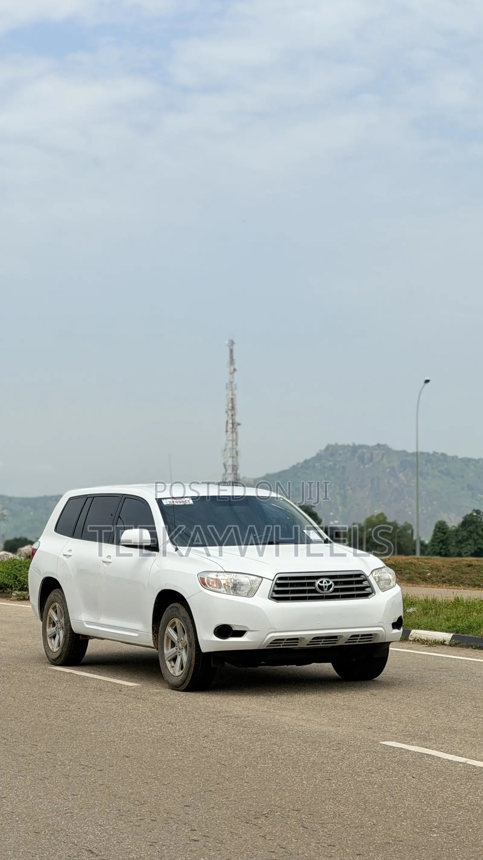 Toyota Highlander Limited 2008 White