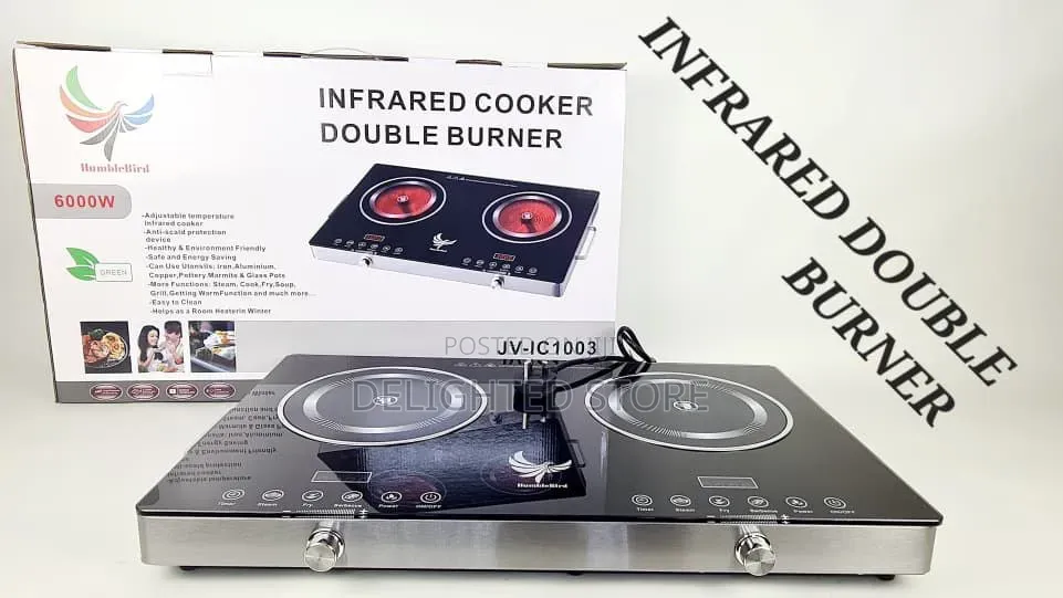 Infrared Double Face Induction Low Power Consumption Cooker 6000watt