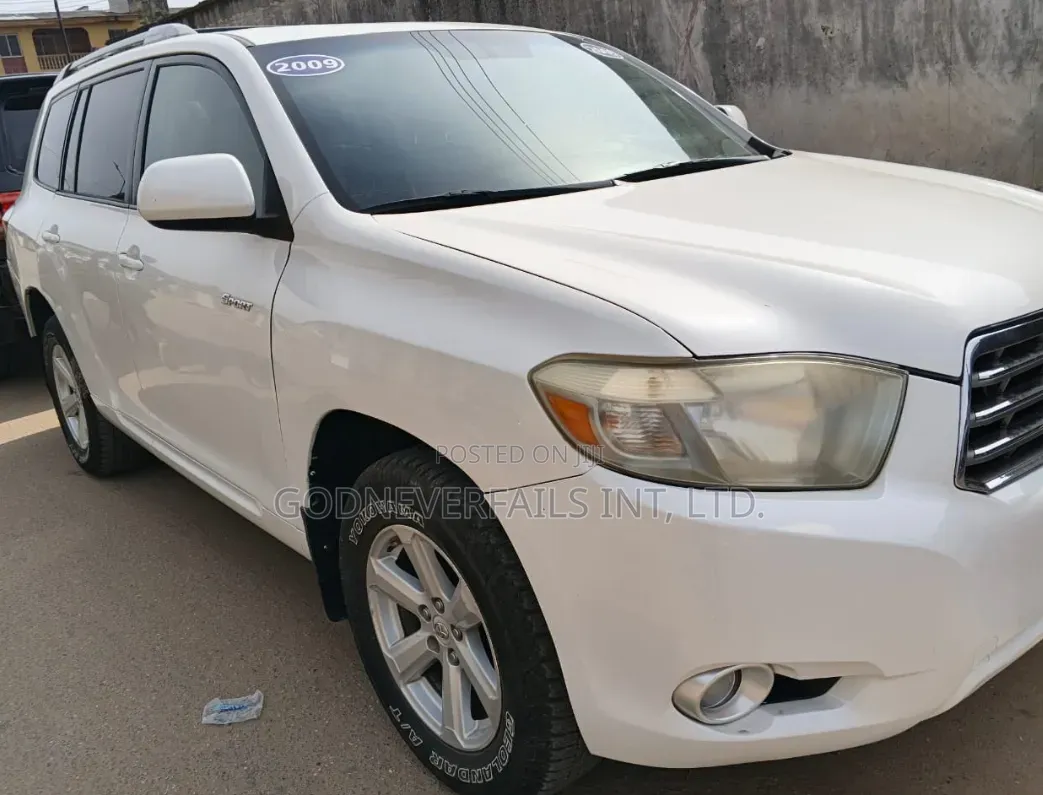 Toyota Highlander 2009 White