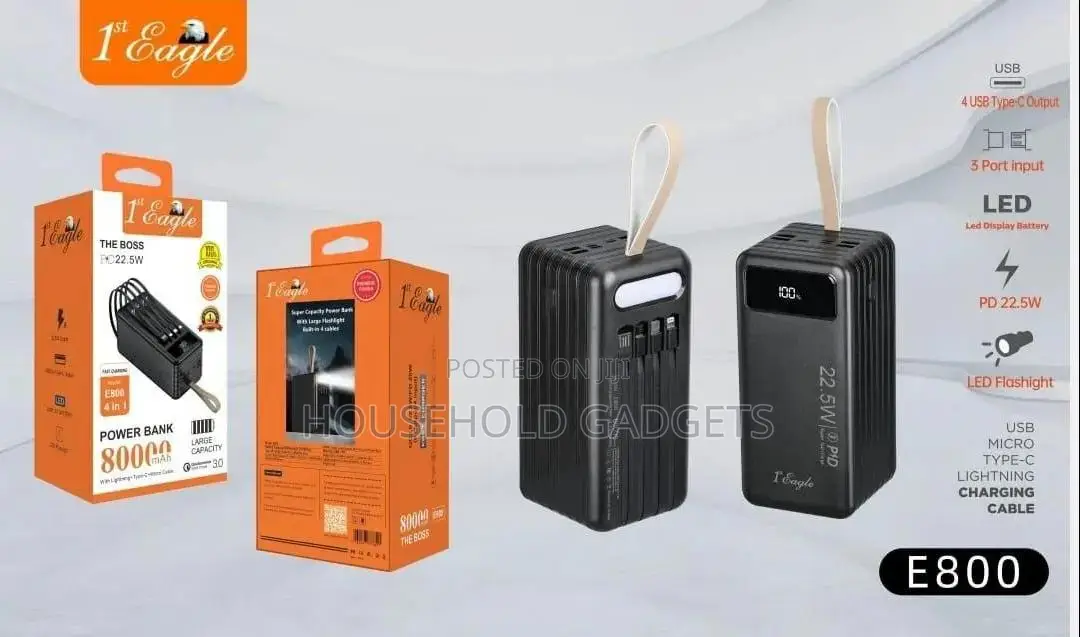 1st Eagle 80,000 Mah Powerbank Price