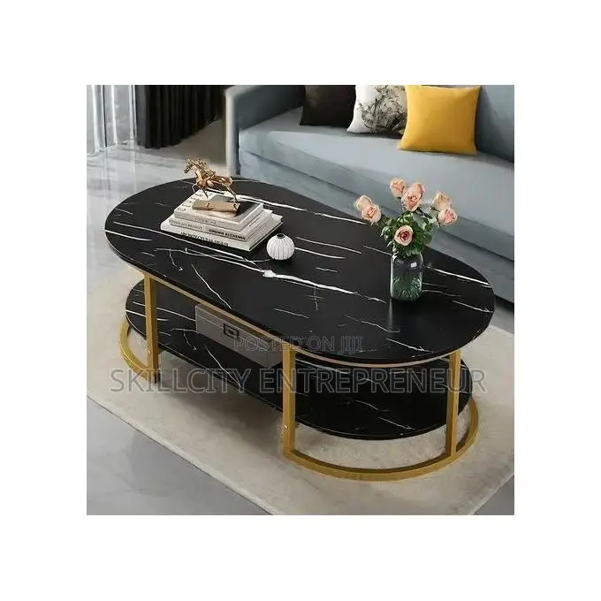 Faux Marble Center Table