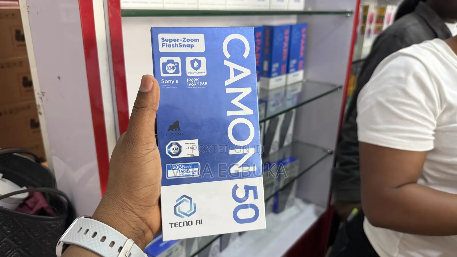 New Tecno Camon 50 256 GB