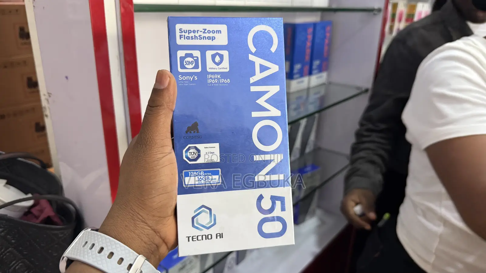 New Tecno Camon 50 256 GB