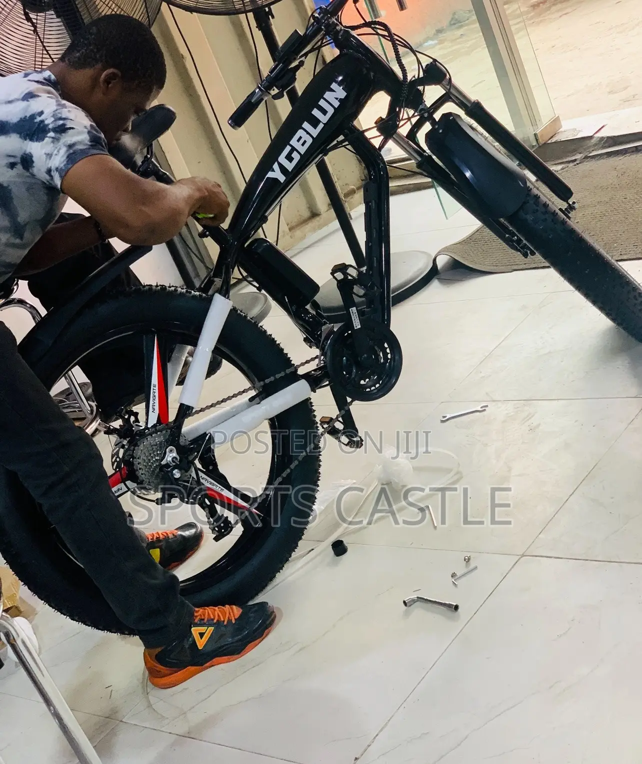 Electric Fat Tyre Bicycle