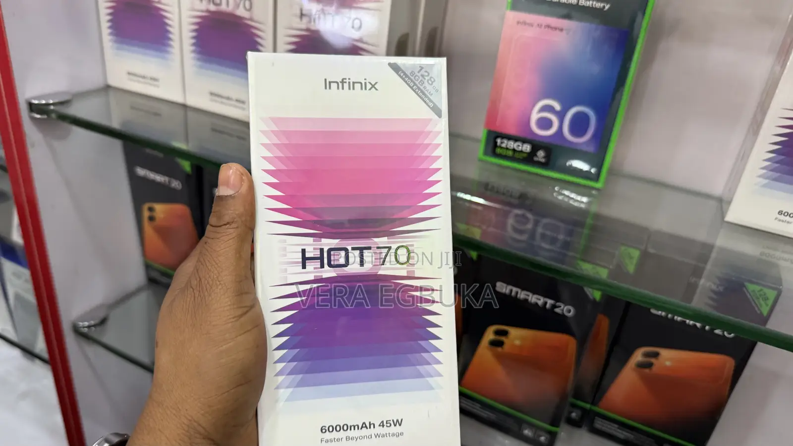 New Infinix Hot 70 128 GB