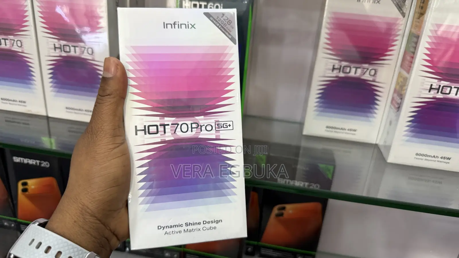 New Infinix Hot 70 Pro 5G+ 256 GB