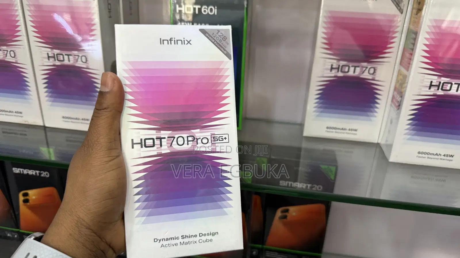 New Infinix Hot 70 Pro 5G+ 256 GB