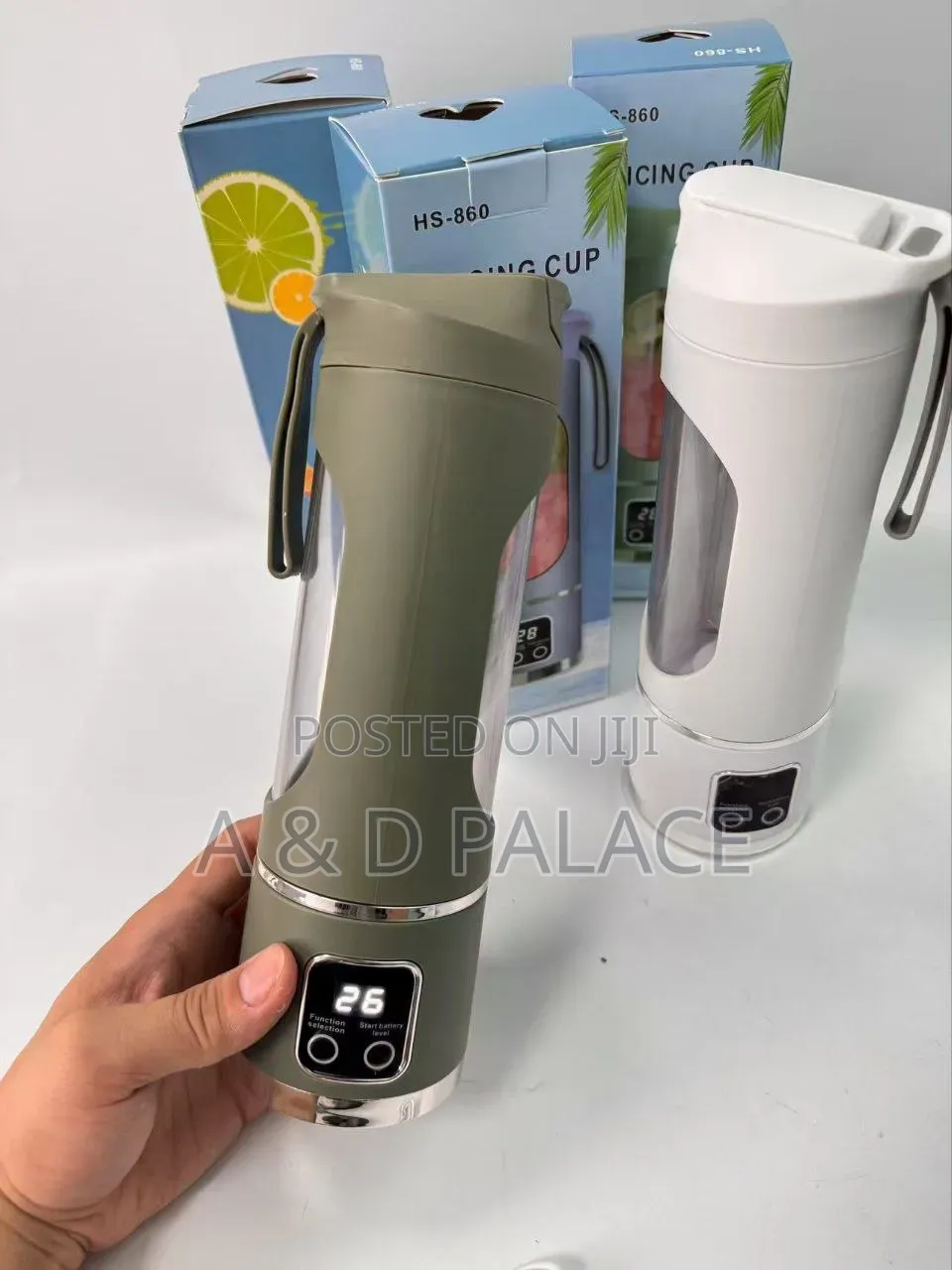 Portable Rechargeable Juicer With Fast Blade for Crushing Smoothie