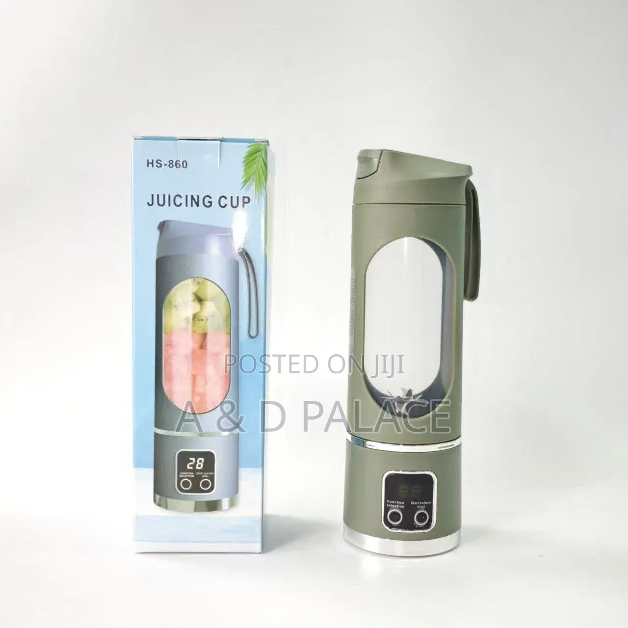 Portable Rechargeable Juicer With Fast Blade for Crushing Smoothie