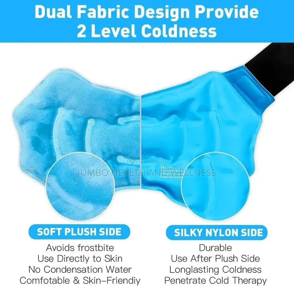 Hot & Cold Reusable Gel Pack Wrap (26.5 × 15.5cm)