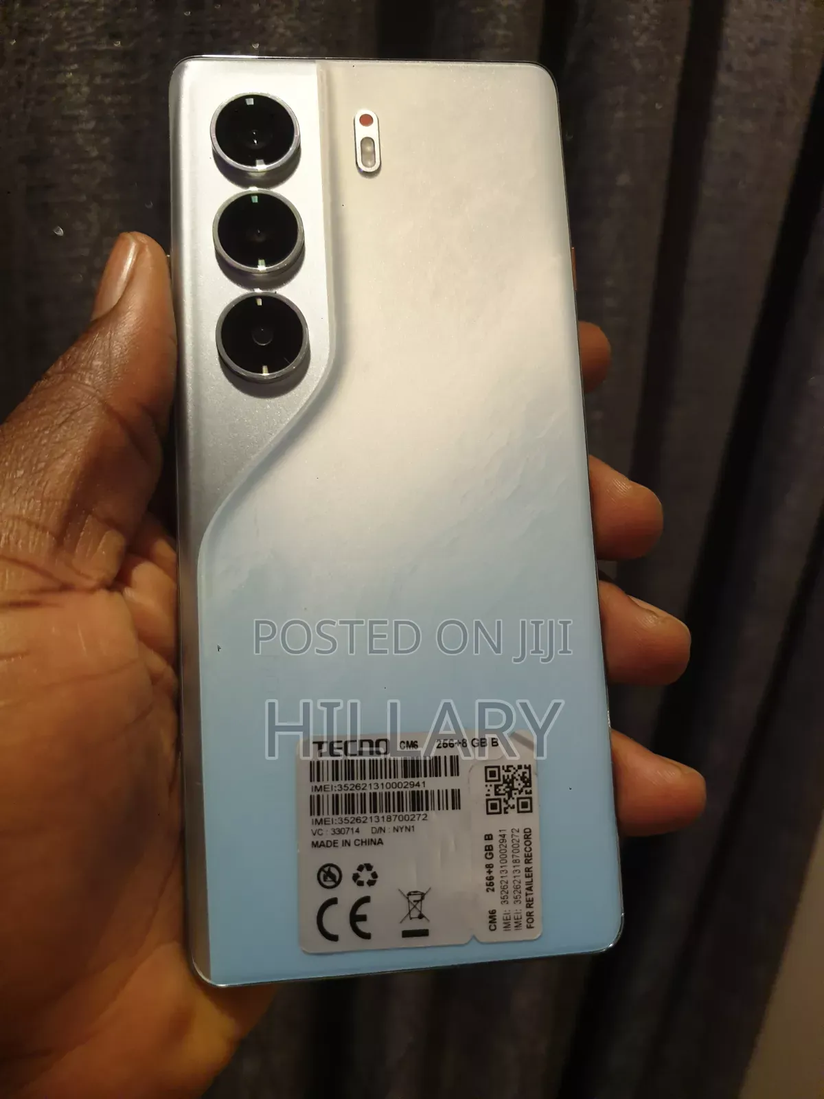 New Tecno Camon 40 Pro 4G 256 GB Gray