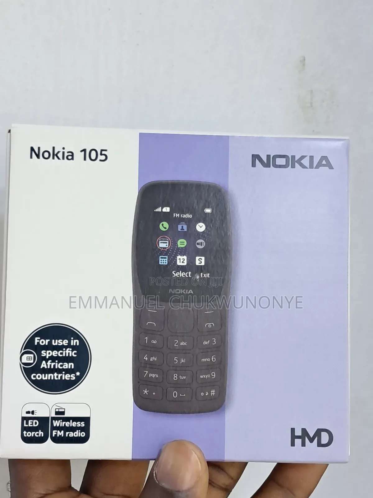 New Nokia 105 Black