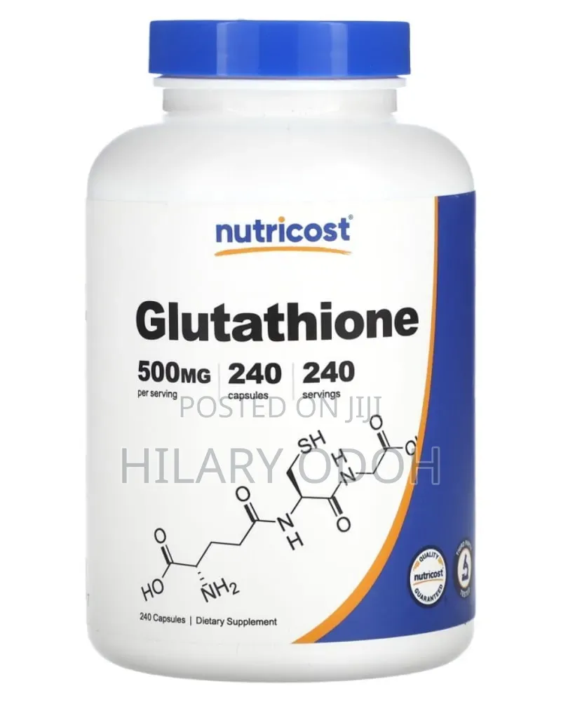 Nutricost Glutathione 500mg, 240 Capsules
