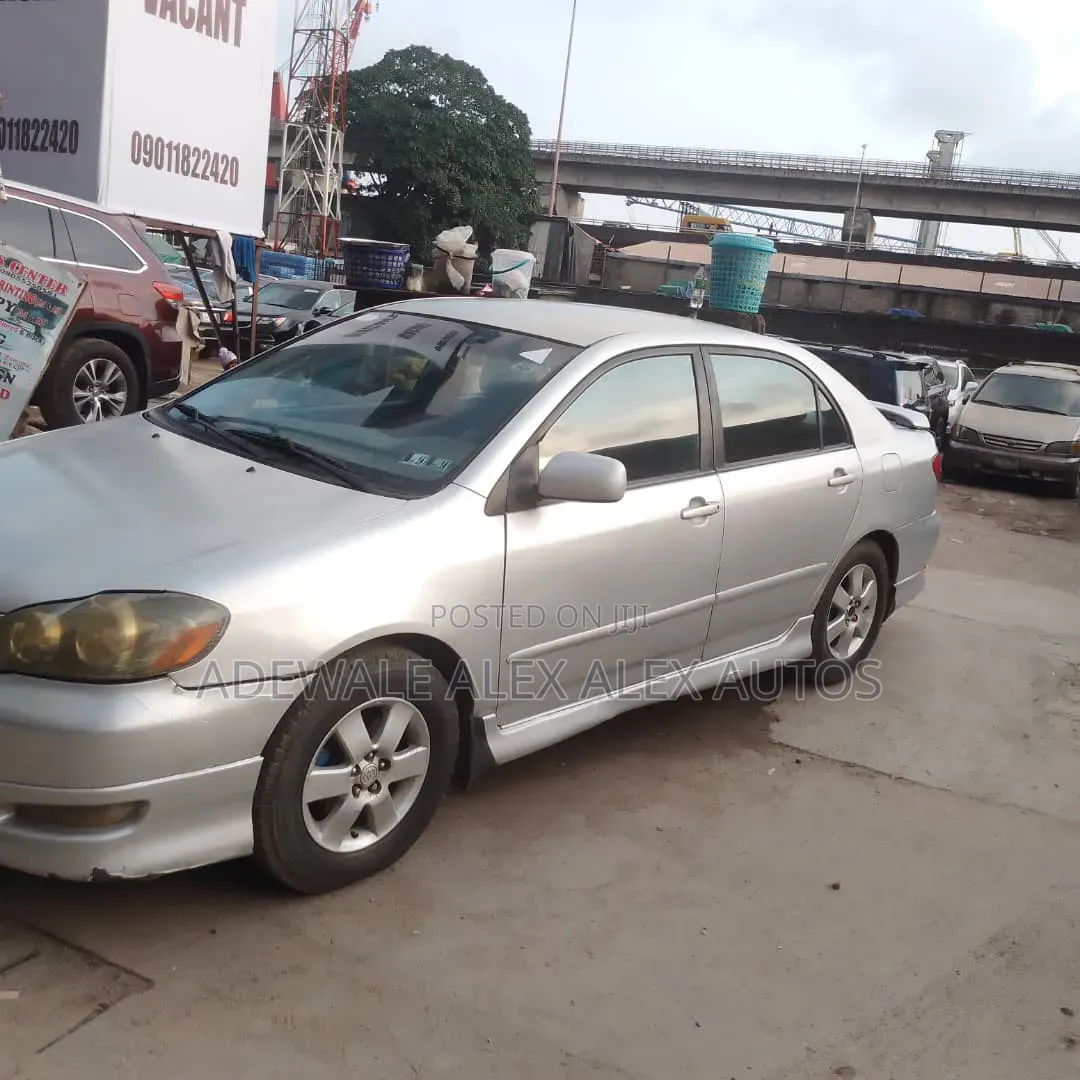 Toyota Corolla S 2007 Silver
