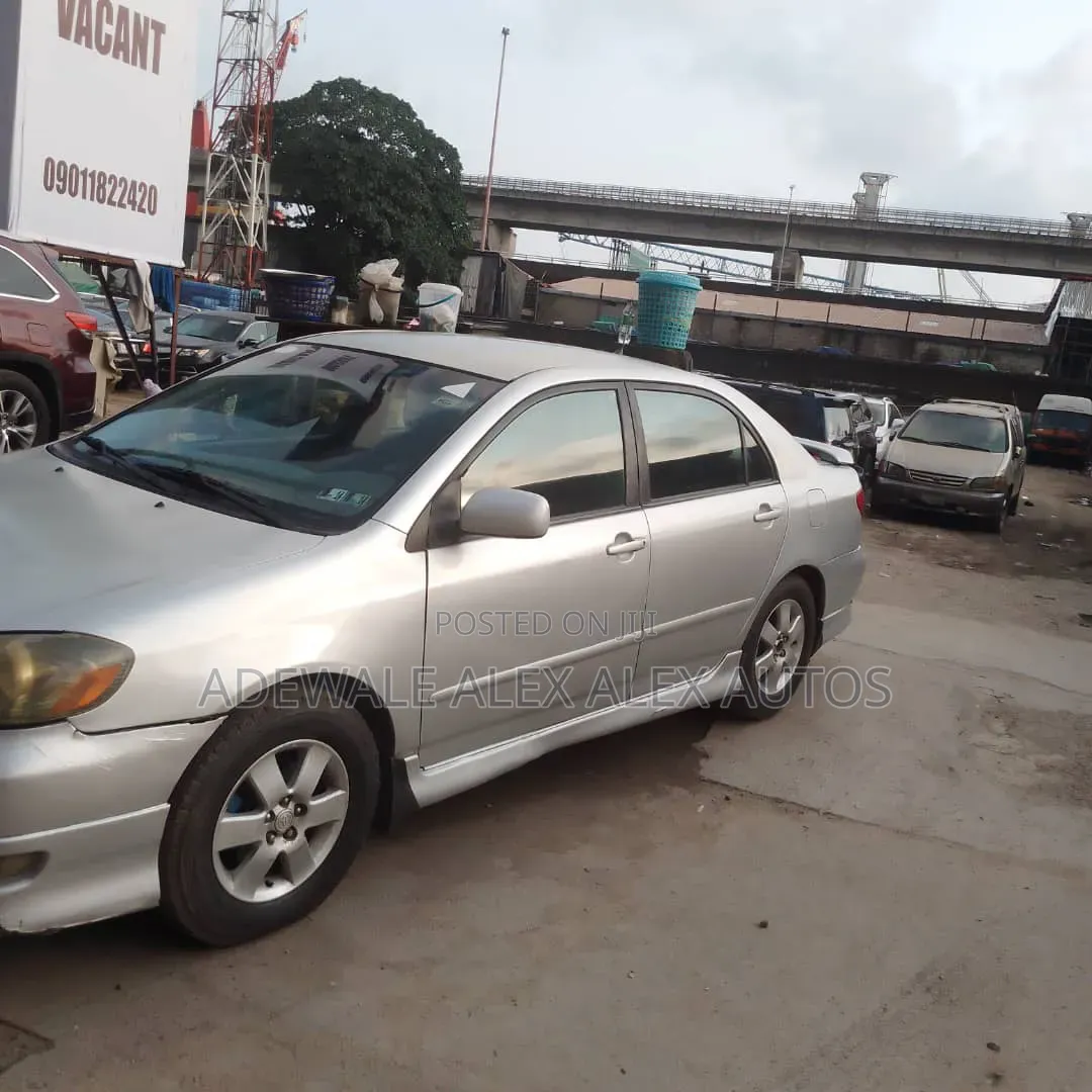 Toyota Corolla S 2007 Silver