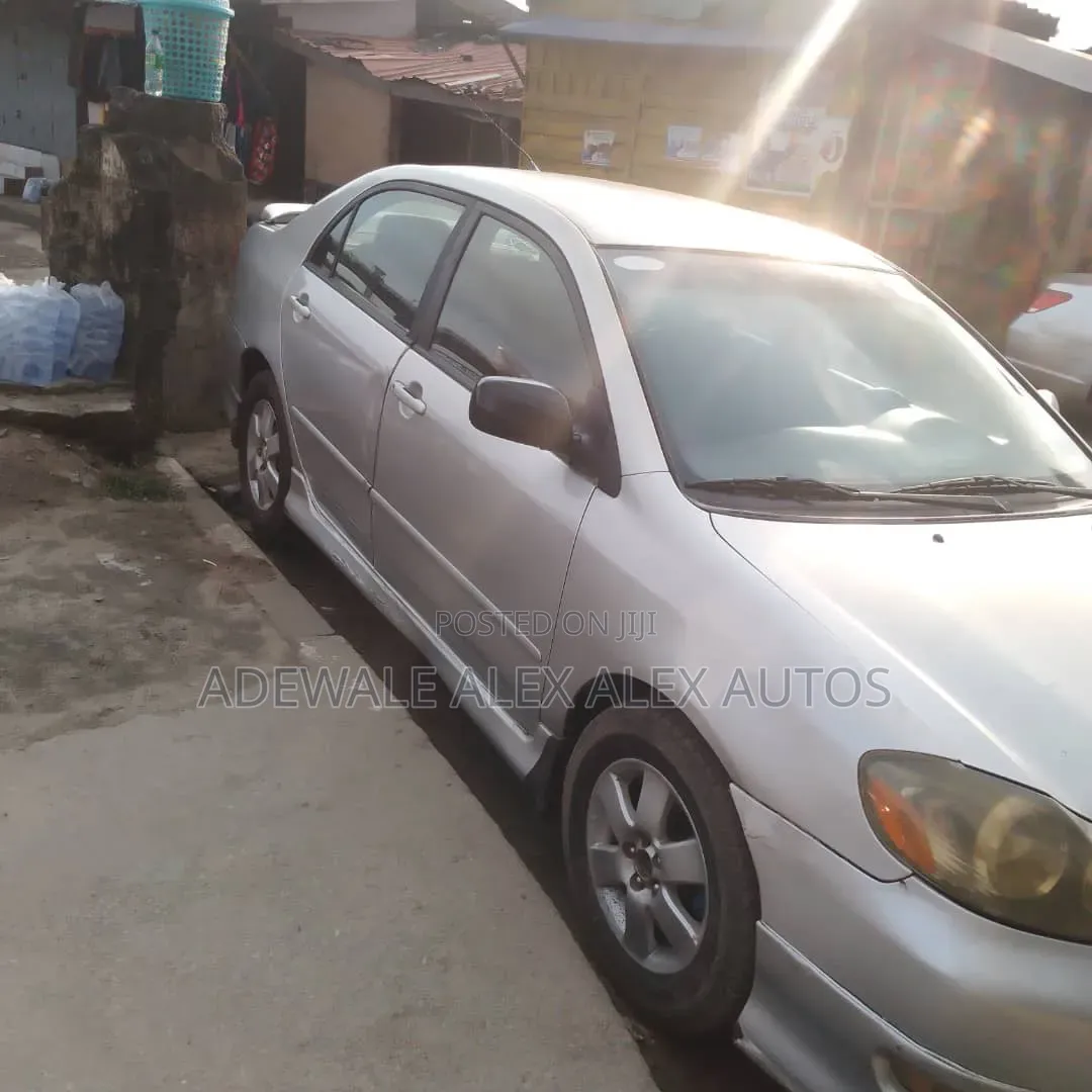 Toyota Corolla S 2007 Silver