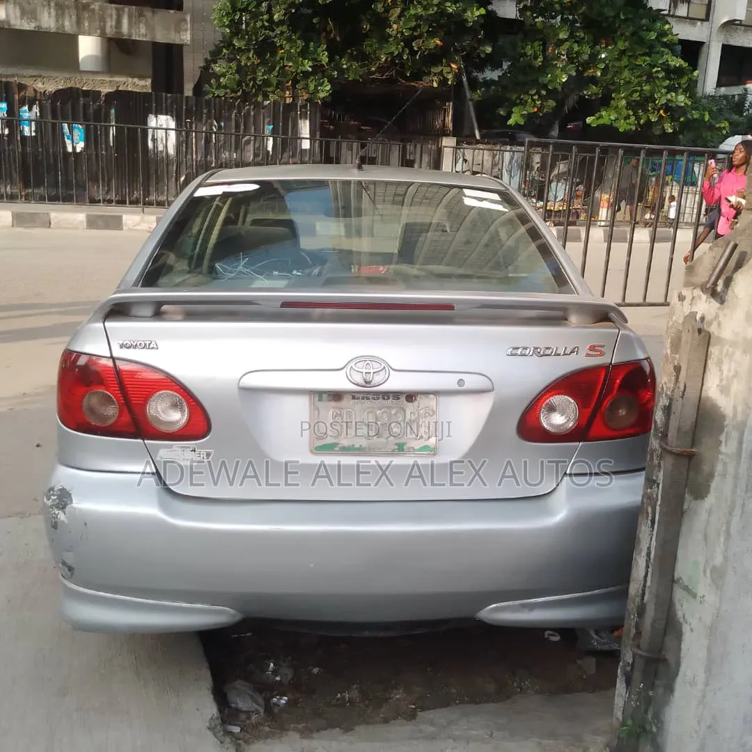 Toyota Corolla S 2007 Silver
