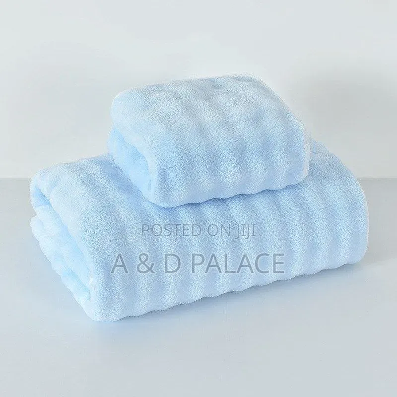 2in1 Original Soft Absorbent Adult Bathing Towel With Baby Towel