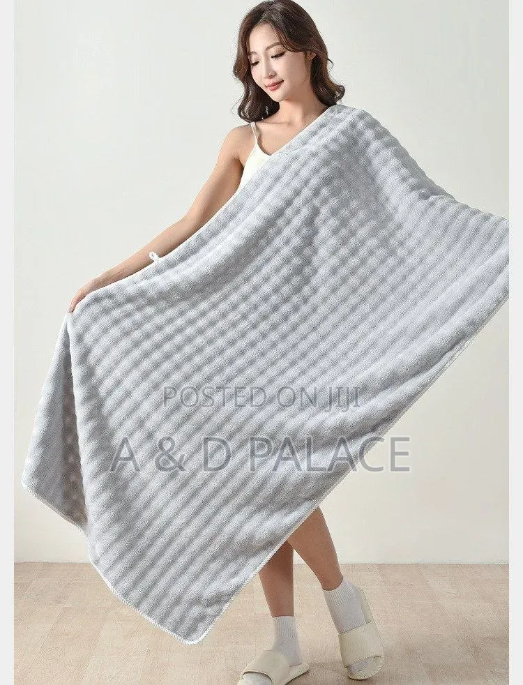 2in1 Original Soft Absorbent Adult Bathing Towel With Baby Towel