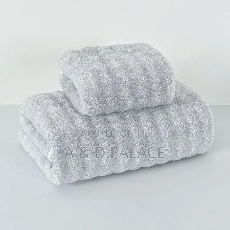 2in1 Original Soft Absorbent Adult Bathing Towel With Baby Towel