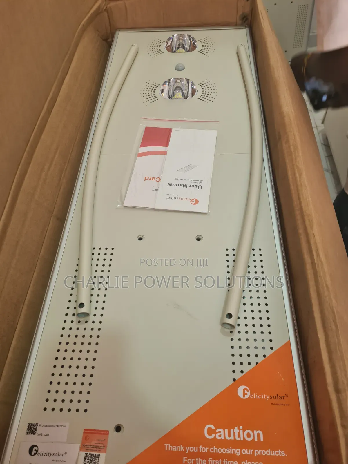 Felicity A3 30watts All in One Aluminium Body Solar Streetlight