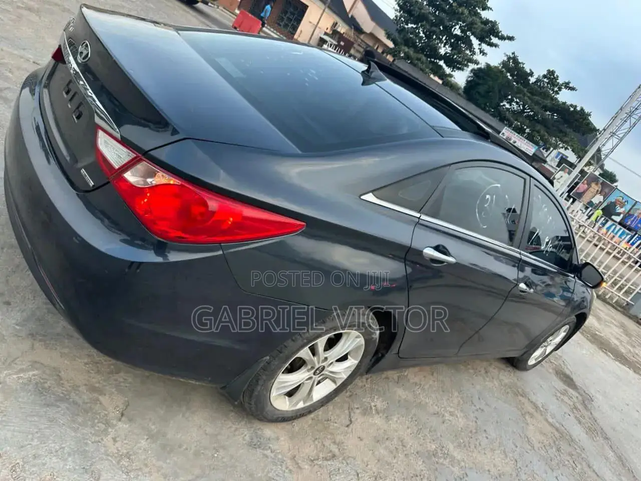 Hyundai Sonata Limited 2.0T Sedan (2.0L 4cyl 6A) 2012 Black