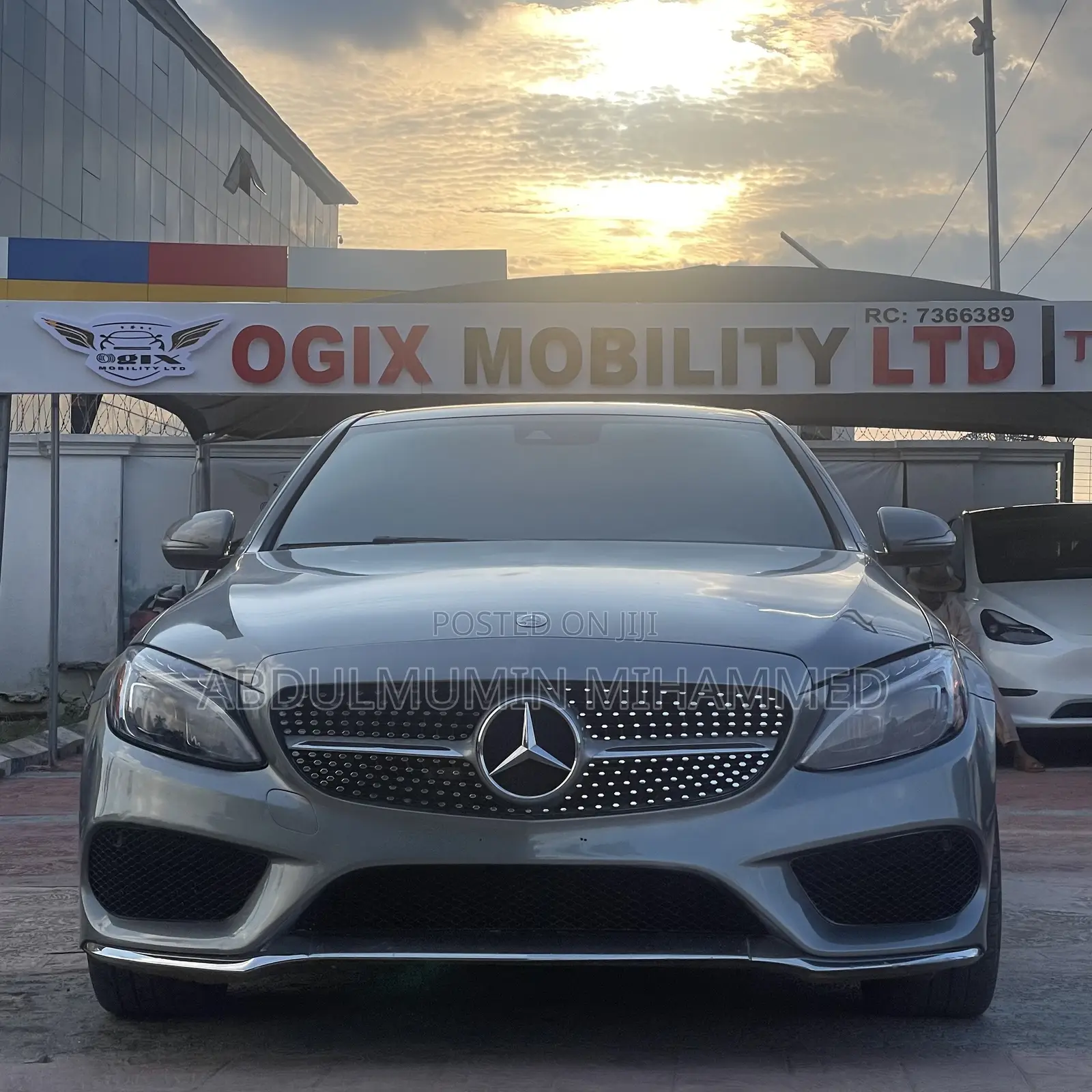 Mercedes-Benz C300 Base 4Matic Sedan AWD (2.0L 4cyl 7A) 2016 Silver