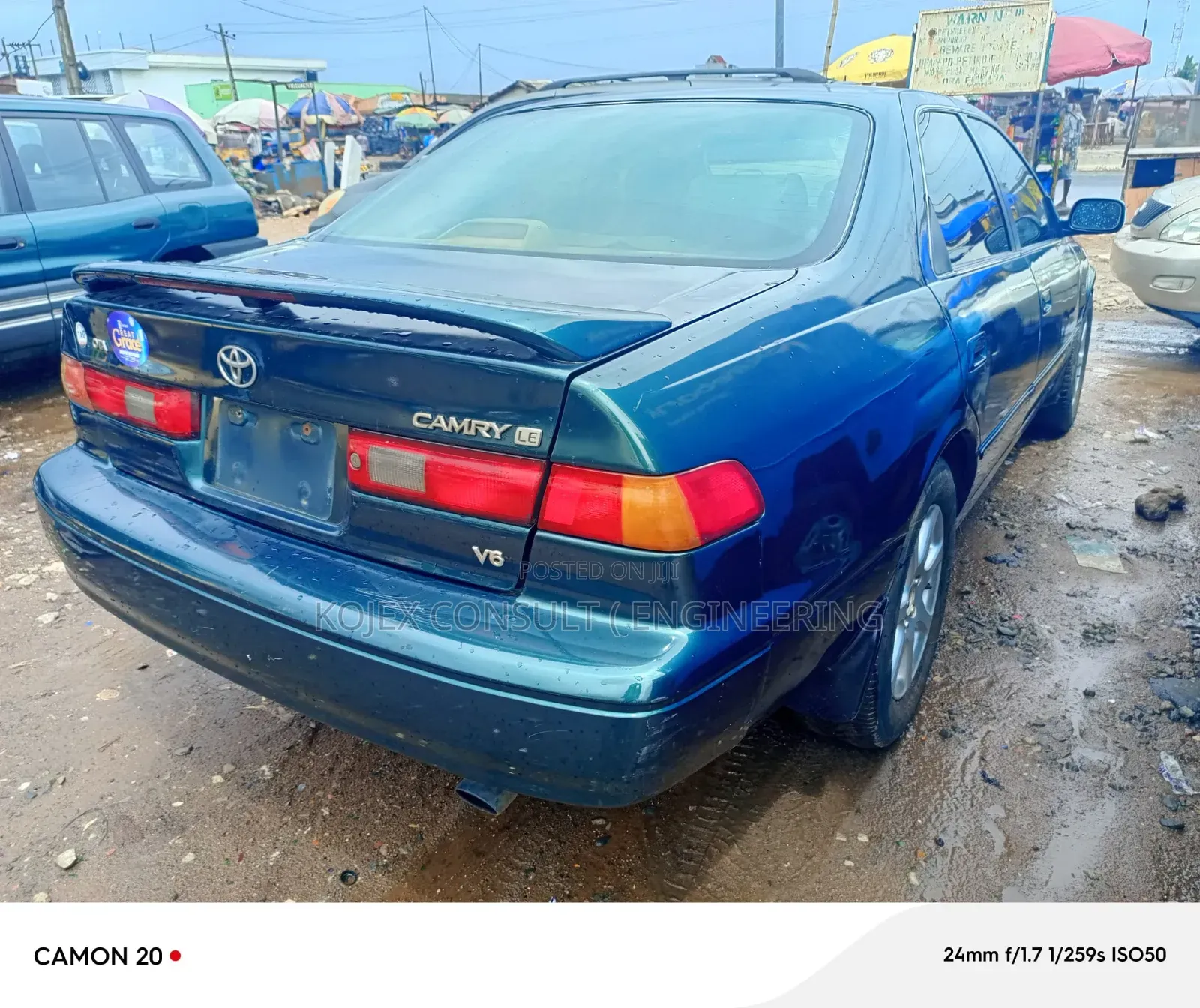 Toyota Camry LE V6 4dr Sedan (3.0L 6cyl 4A) 2000 Black