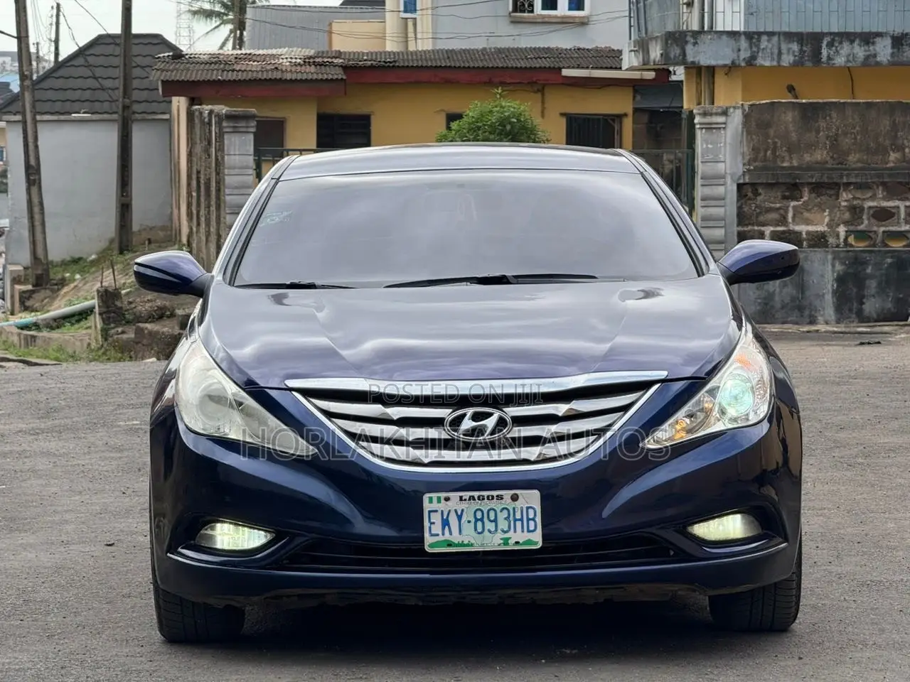 Hyundai Sonata Limited 2.0T Sedan (2.0L 4cyl 6A) 2012 Blue