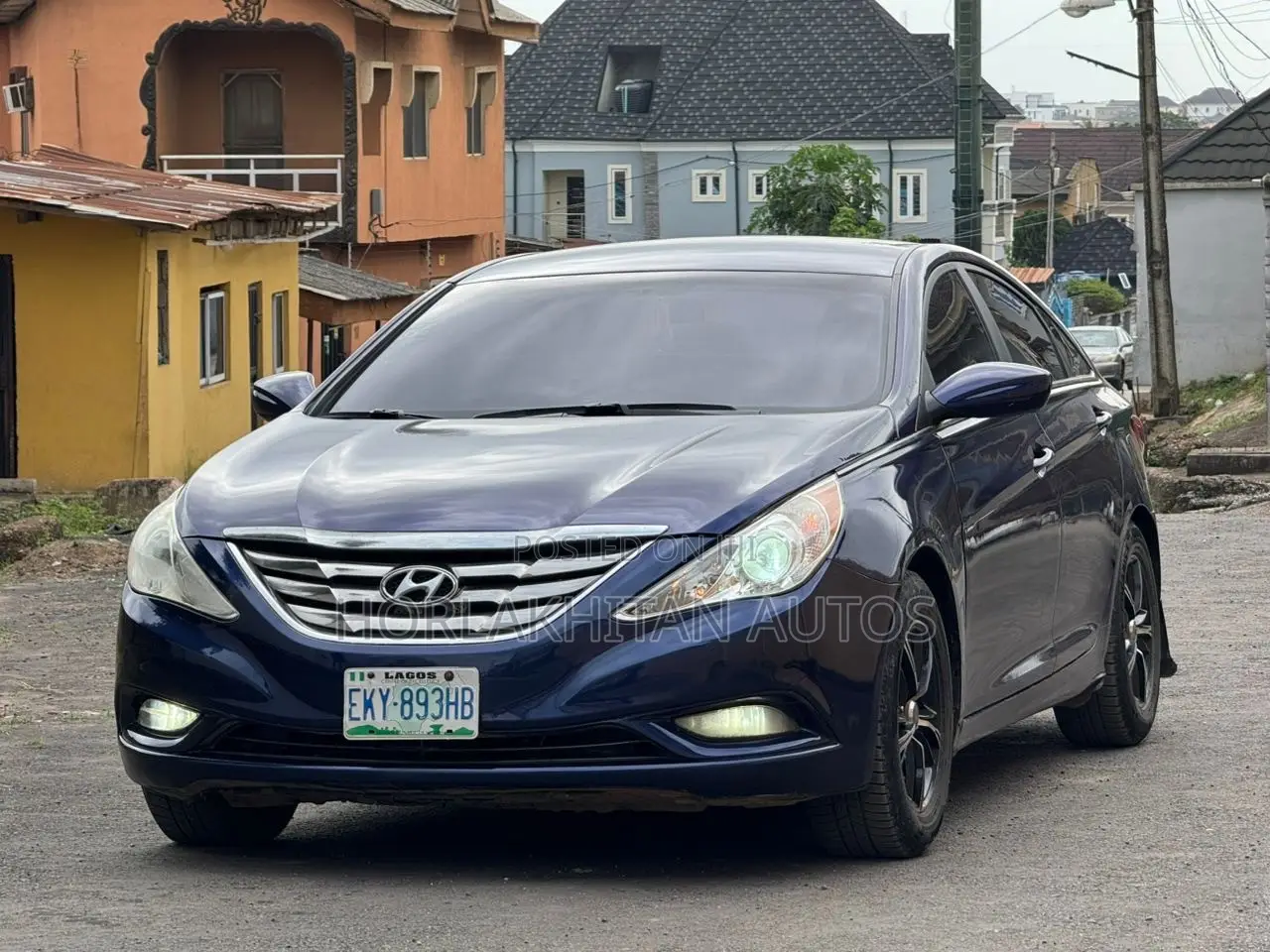 Hyundai Sonata Limited 2.0T Sedan (2.0L 4cyl 6A) 2012 Blue