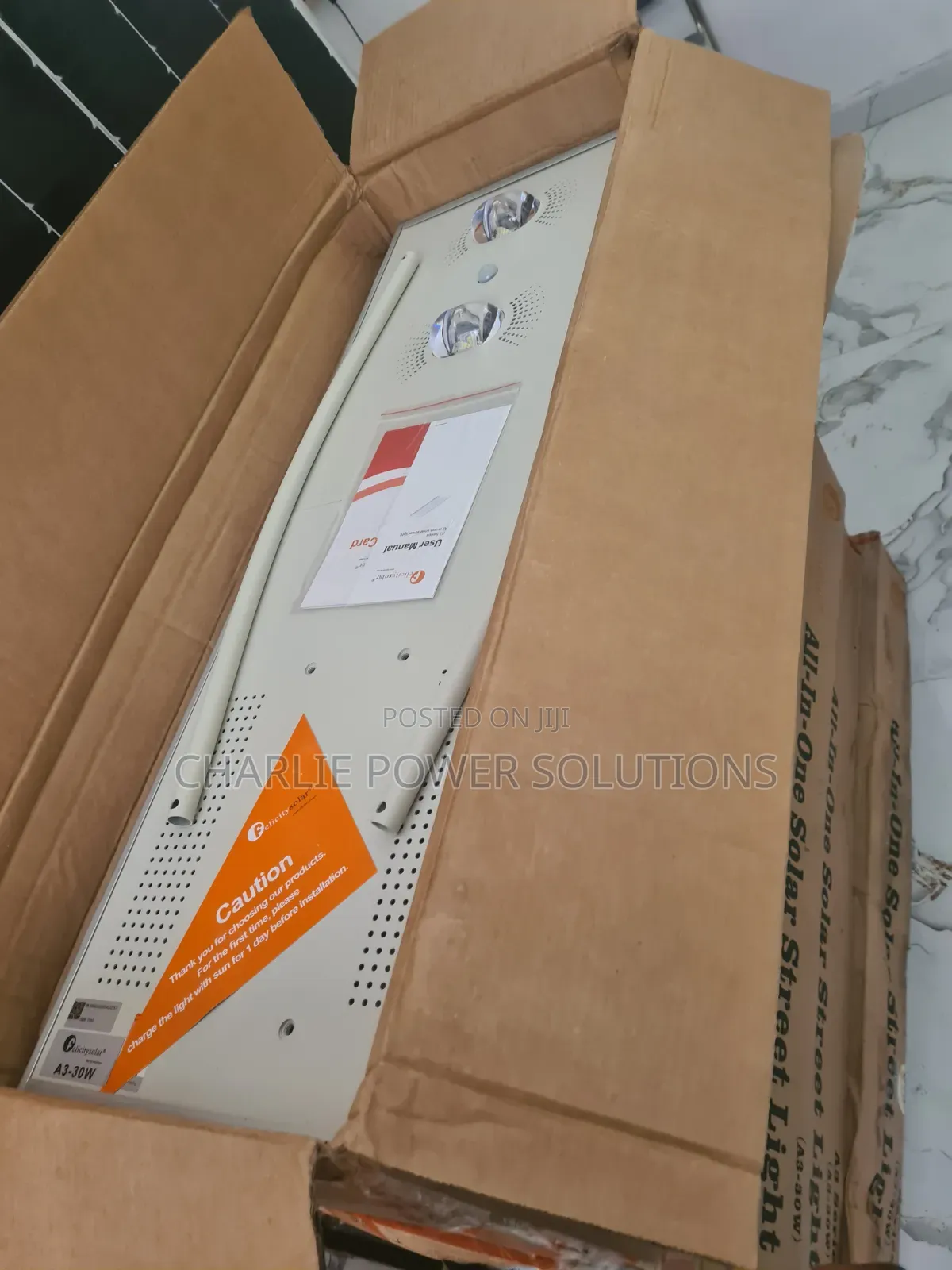 Felicity A3 30watts All in One Aluminium Body Solar Streetlight