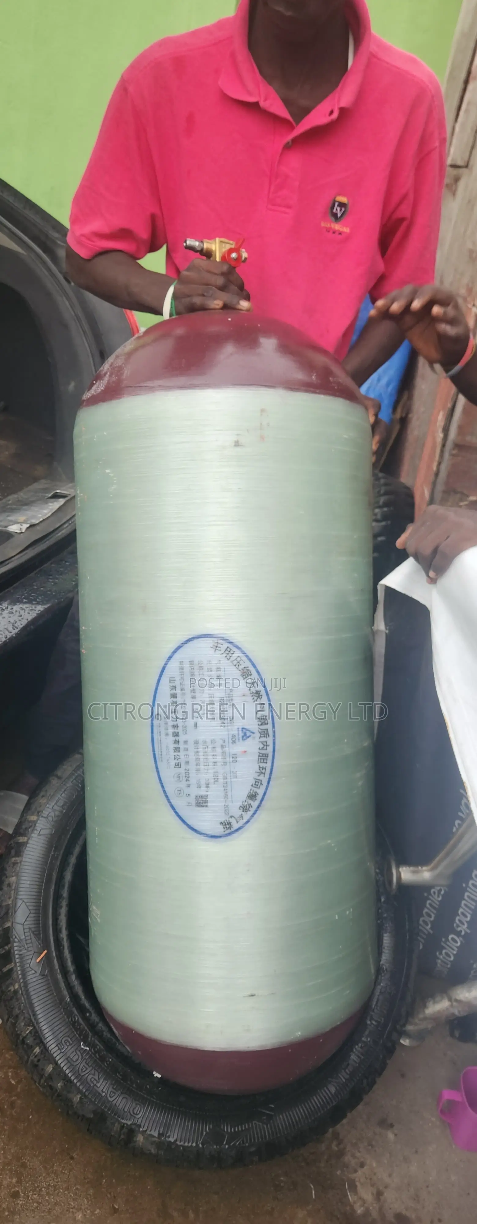 120l Type 2 Fibre CNG Cylinder