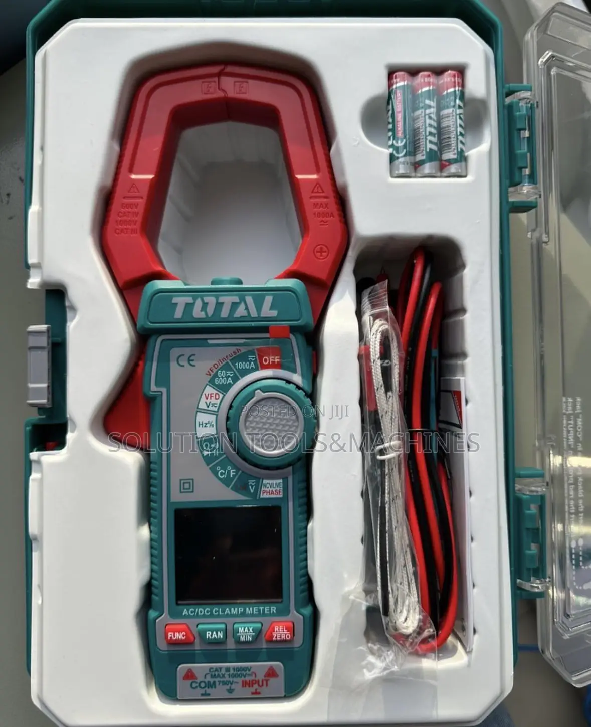 AC/Dc Clamp Meter 1000A Super Digital ⚡