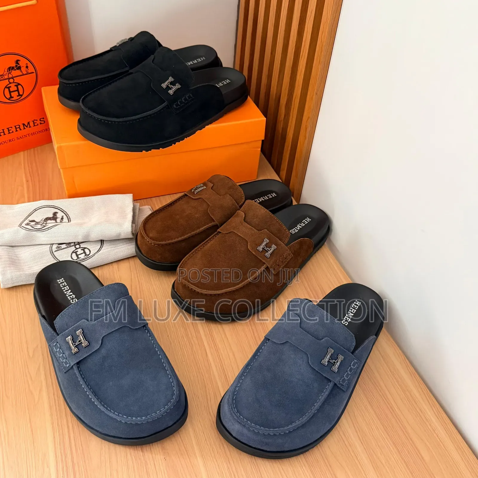 Luxury Designer Mule - Half Shoe for Men