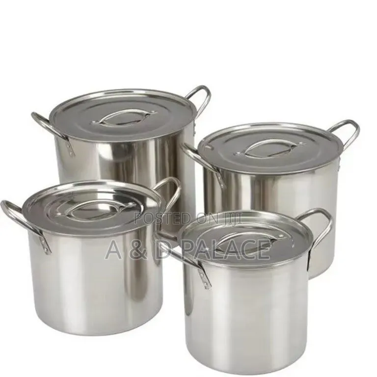 5in1 High Quality Tall Soup Bucket Stock Pot With 3l Whistle Kettle