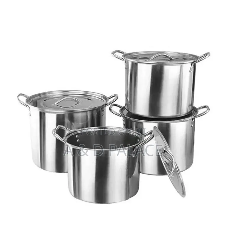 5in1 High Quality Tall Soup Bucket Stock Pot With 3l Whistle Kettle